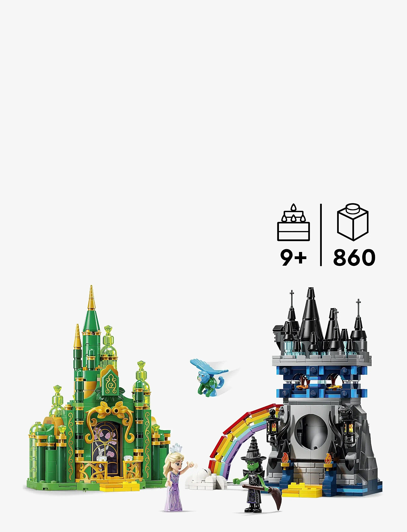 LEGO - Wicked Emerald City & Kiamo Ko Castle Adventure 75689 - lego wicked - multi - 1