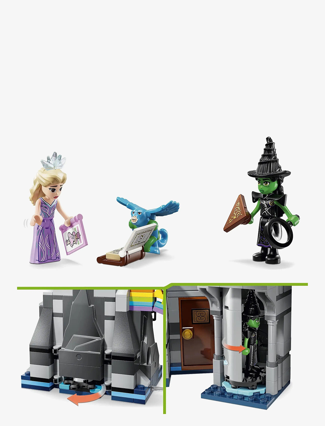 LEGO - Wicked Emerald City & Kiamo Ko Castle Adventure 75689 - lego wicked - multi - 4