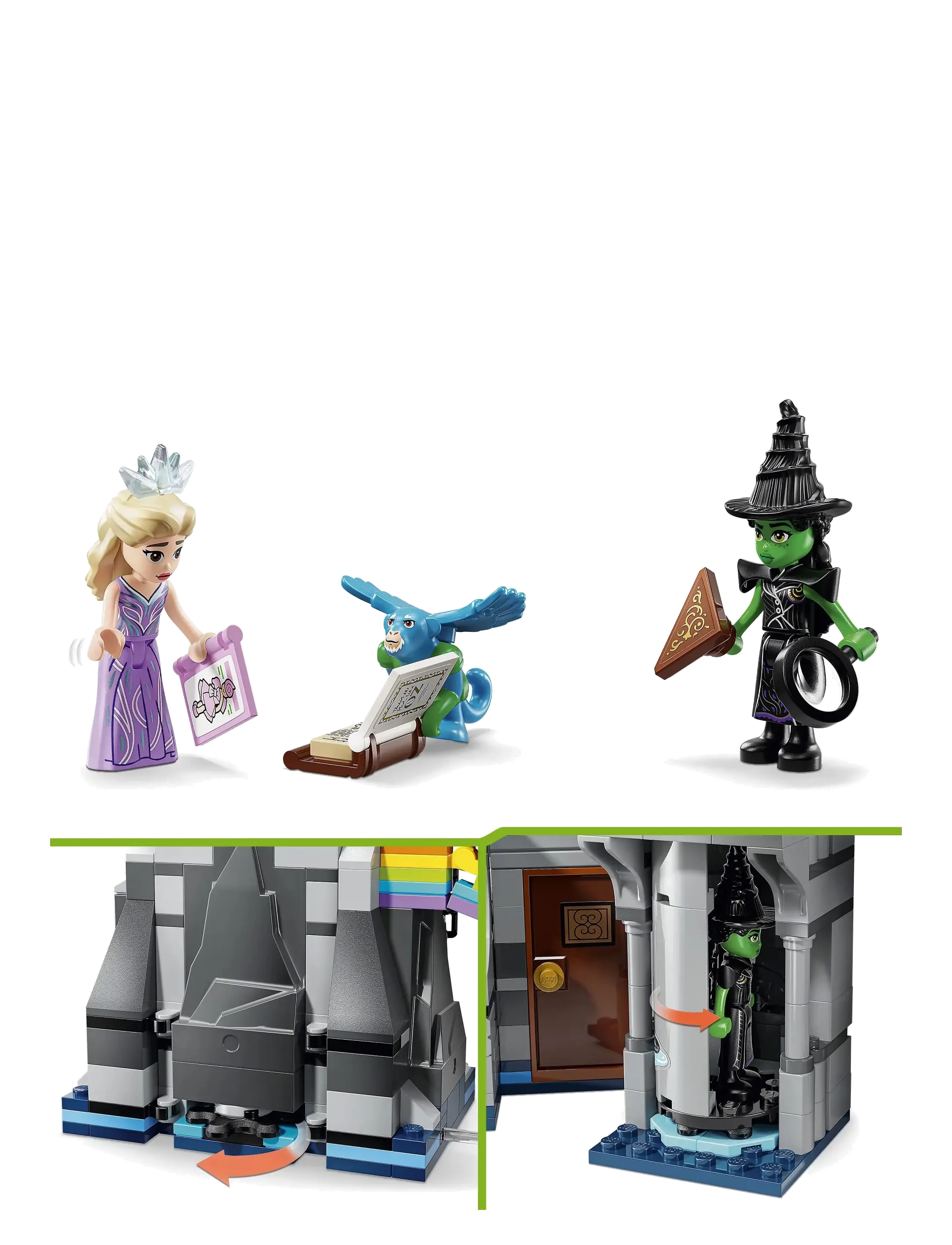 LEGO - Wicked Emerald City & Kiamo Ko Castle Adventure Gift Building Toy 75689 - sünnipäevakingitused - multi - 4