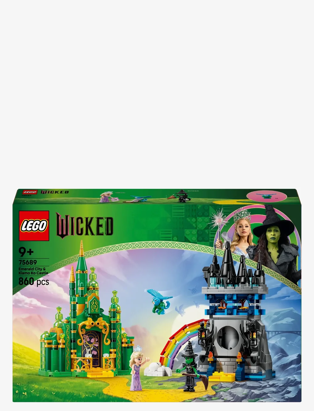 LEGO - Wicked Emerald City & Kiamo Ko Castle Adventure Gift Building Toy 75689 - lego wicked - multi - 5