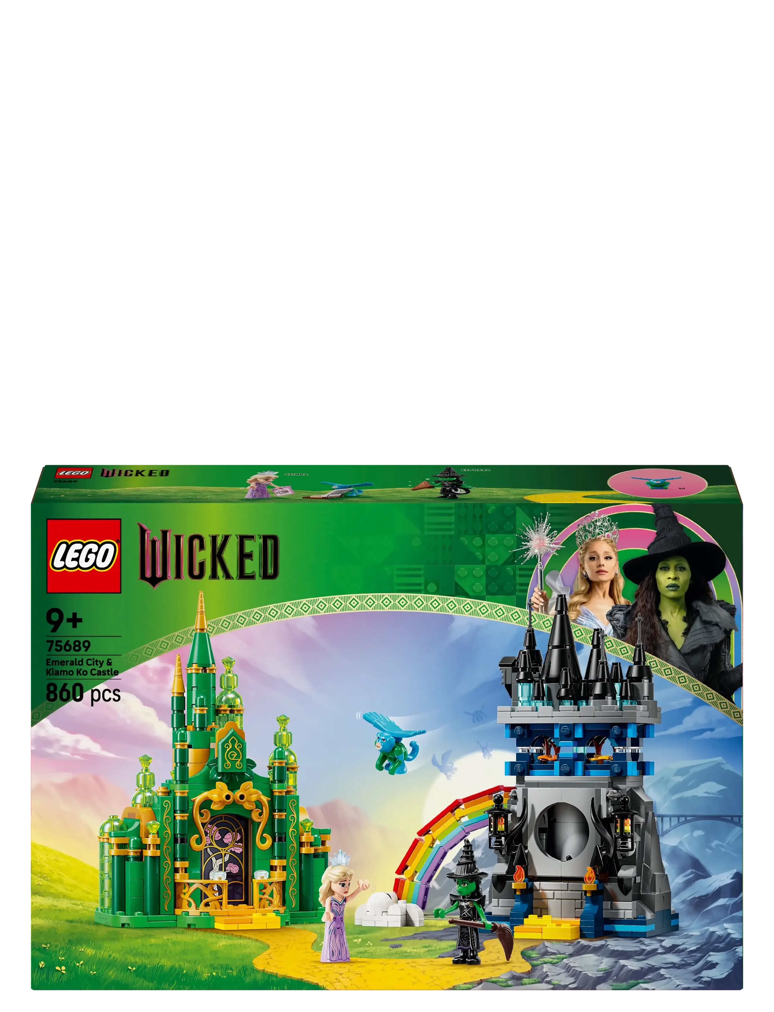 LEGO - Wicked Emerald City & Kiamo Ko Castle Adventure Gift Building Toy 75689 - sünnipäevakingitused - multi - 5