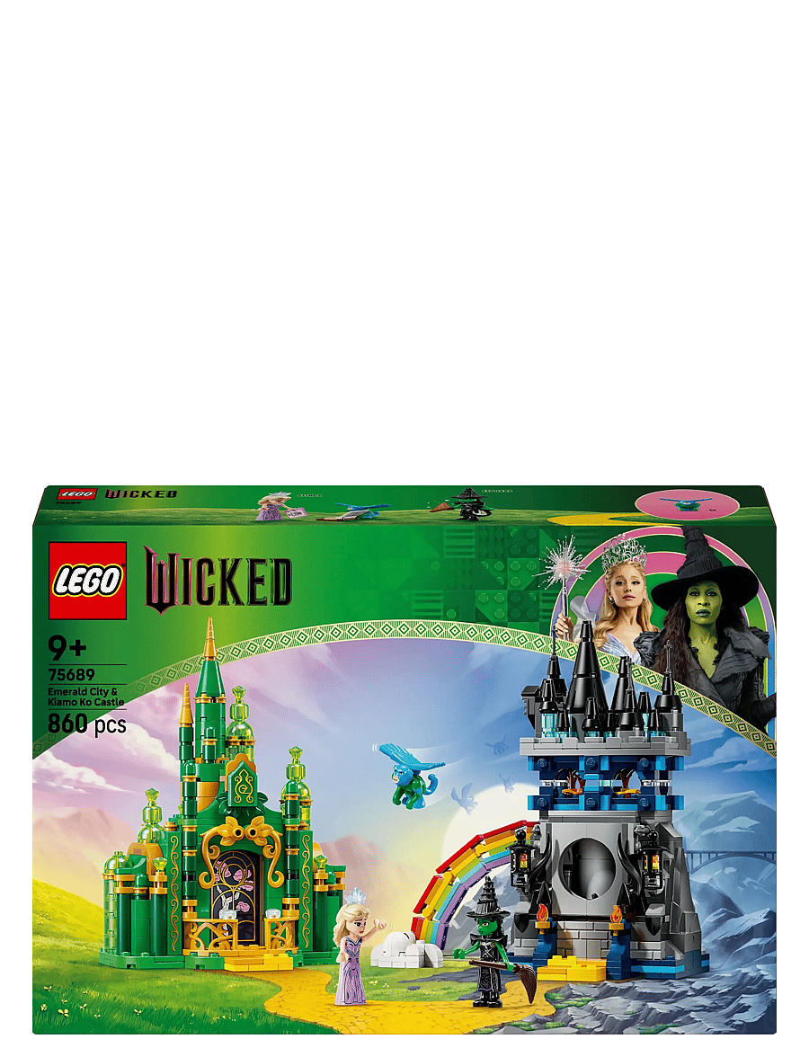 LEGO - Wicked Emerald City & Kiamo Ko Castle Adventure Gift Building Toy 75689 - sünnipäevakingitused - multi - 5