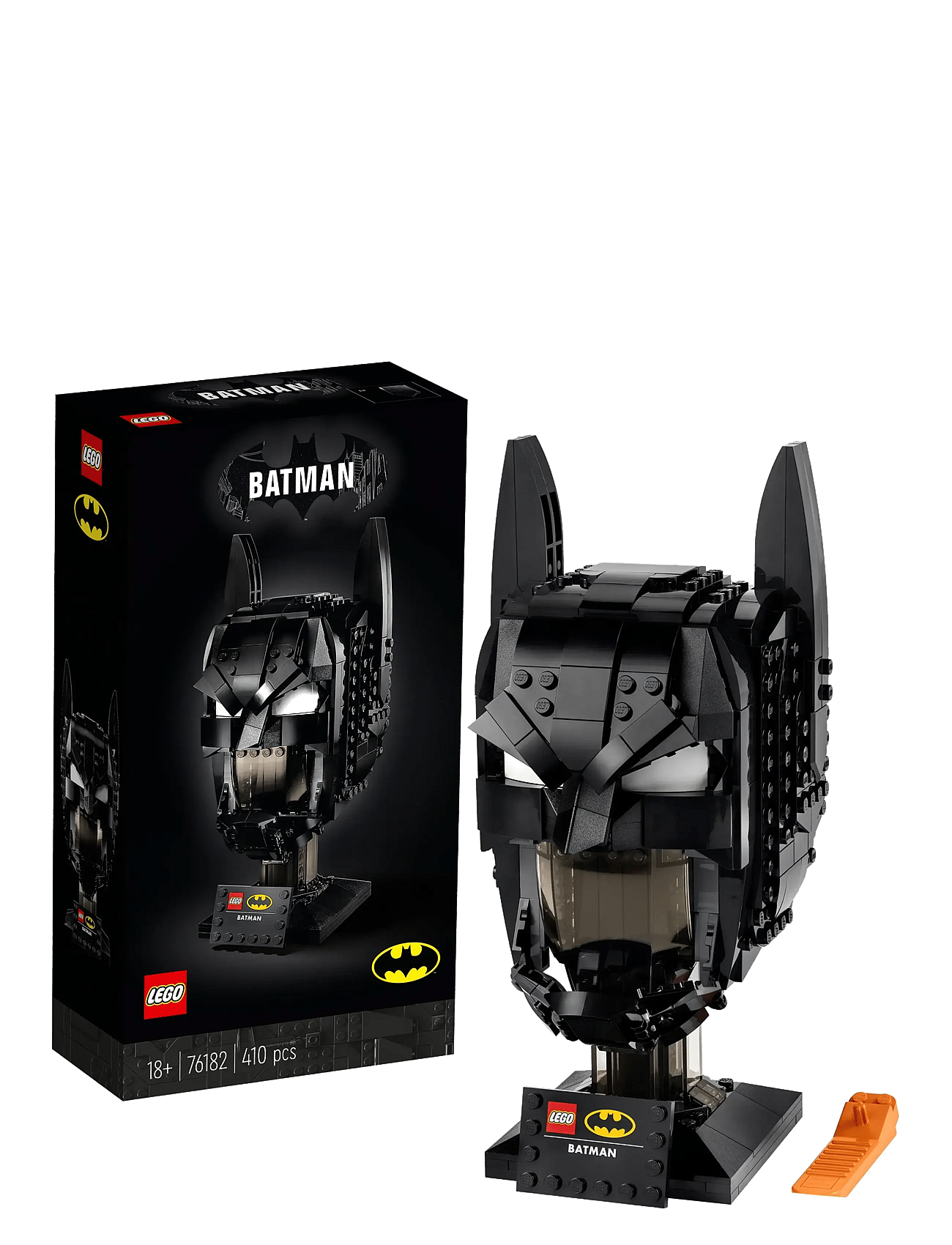 DC Batman: Batman Cowl Mask Adult Building Set - MULTICOLOR