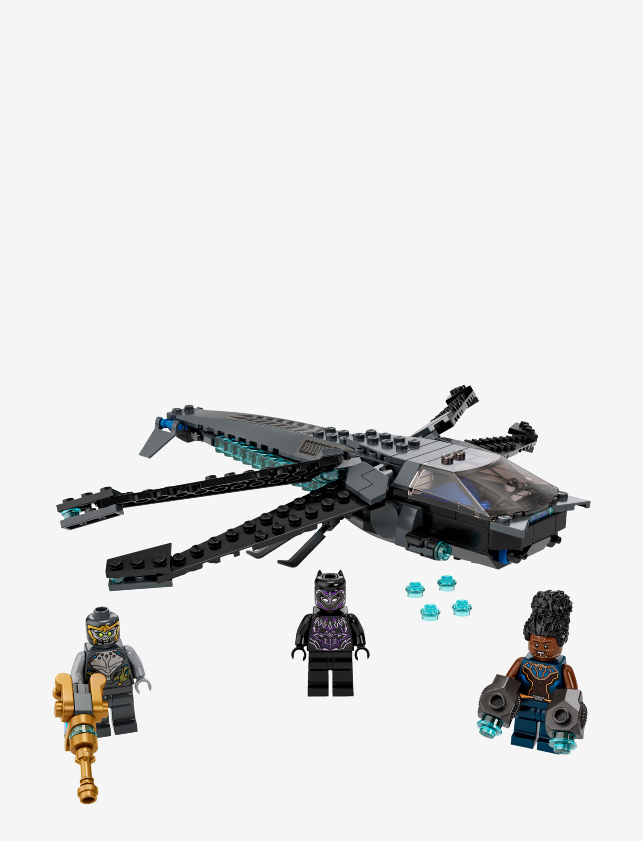 LEGO - Marvel Black Panther Dragon Flyer Building Toy - multicolor - 1