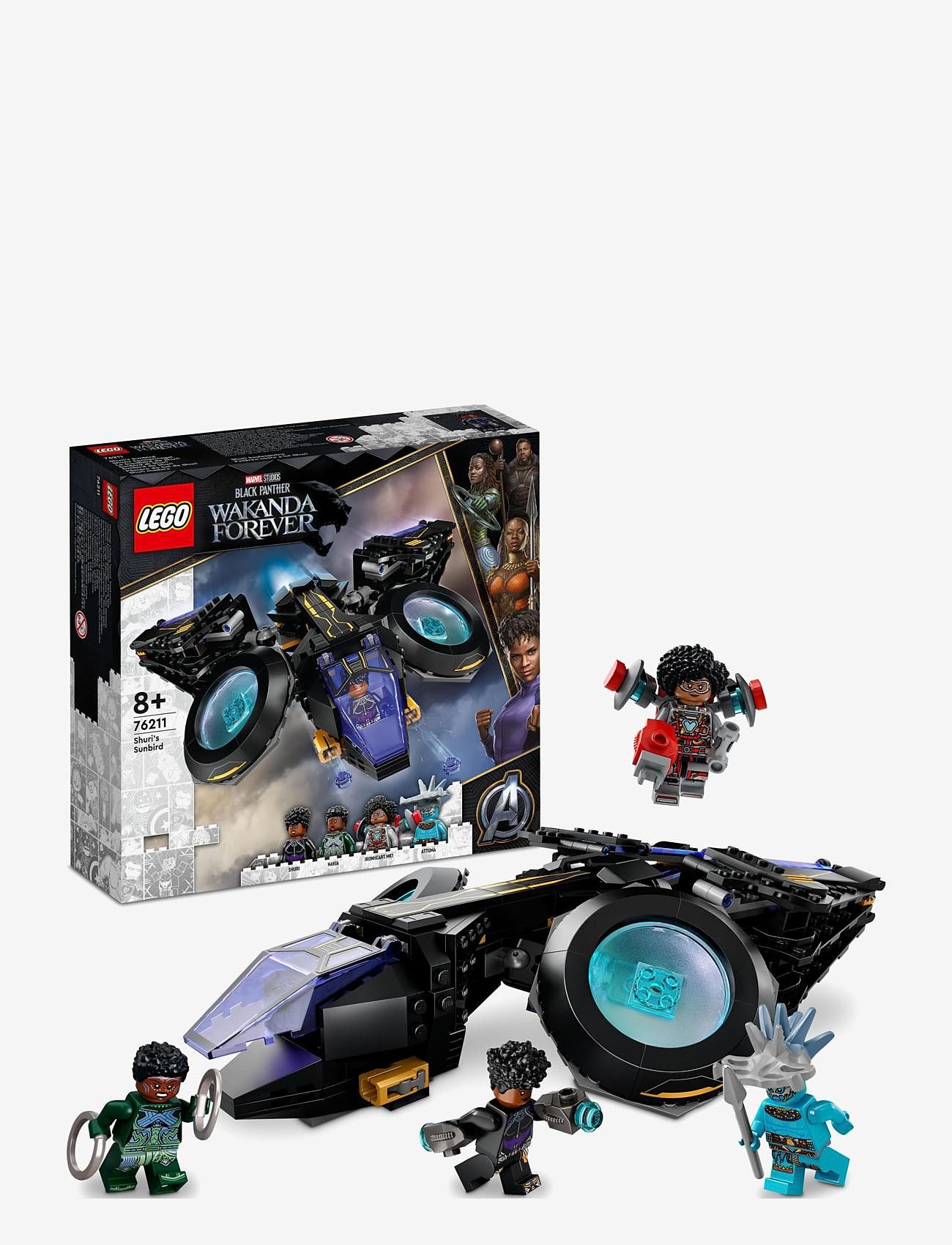 LEGO - Shuri's Sunbird Black Panther Building Toy - lego® super heroes - multicolor - 0
