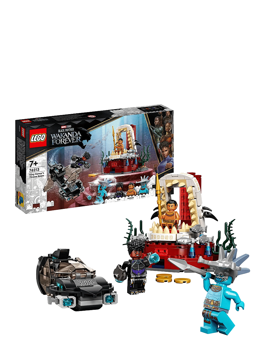 LEGO - Marvel King Namor’s Throne Room 76213 Building Kit - lego® super heroes - multicolor - 0