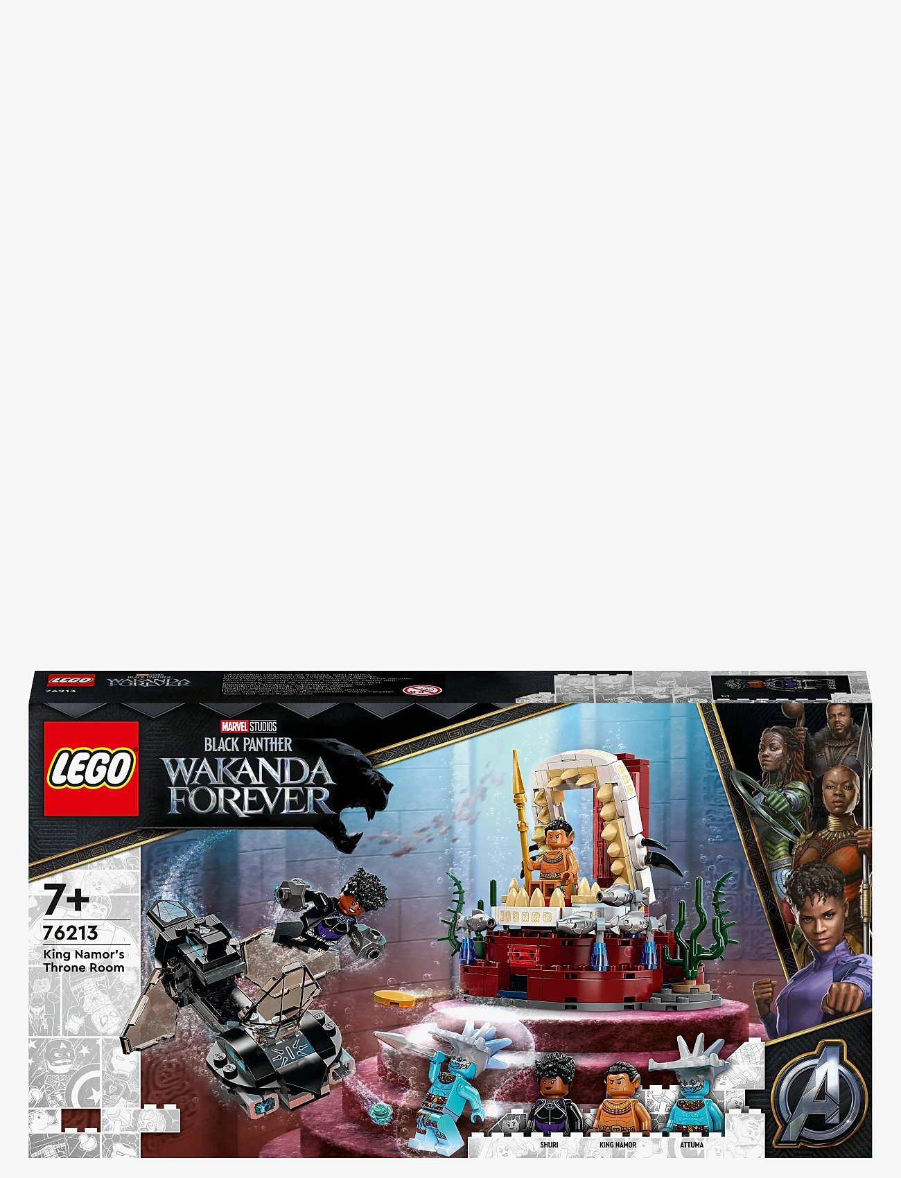 LEGO - Marvel King Namor’s Throne Room 76213 Building Kit - lego super heroes - multicolor - 5