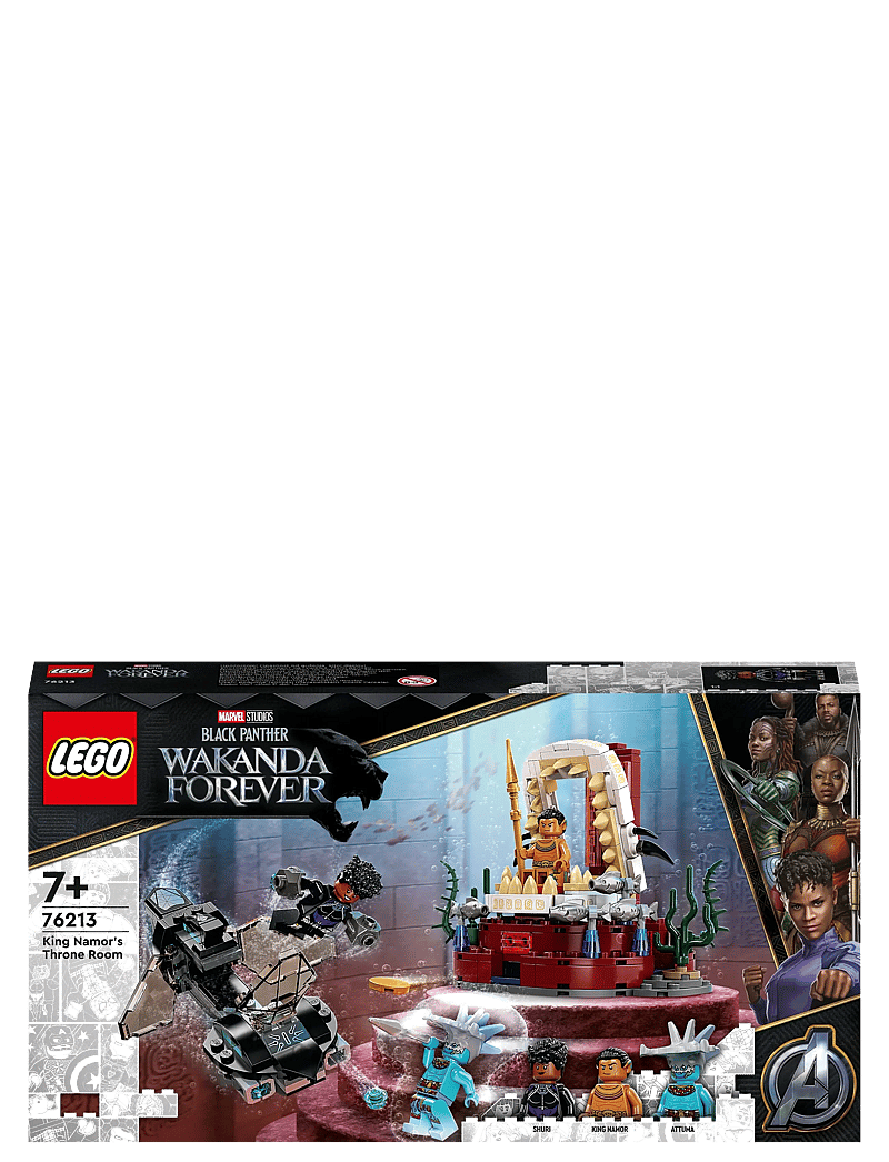 LEGO - Marvel King Namor’s Throne Room 76213 Building Kit - lego super heroes - multicolor - 5