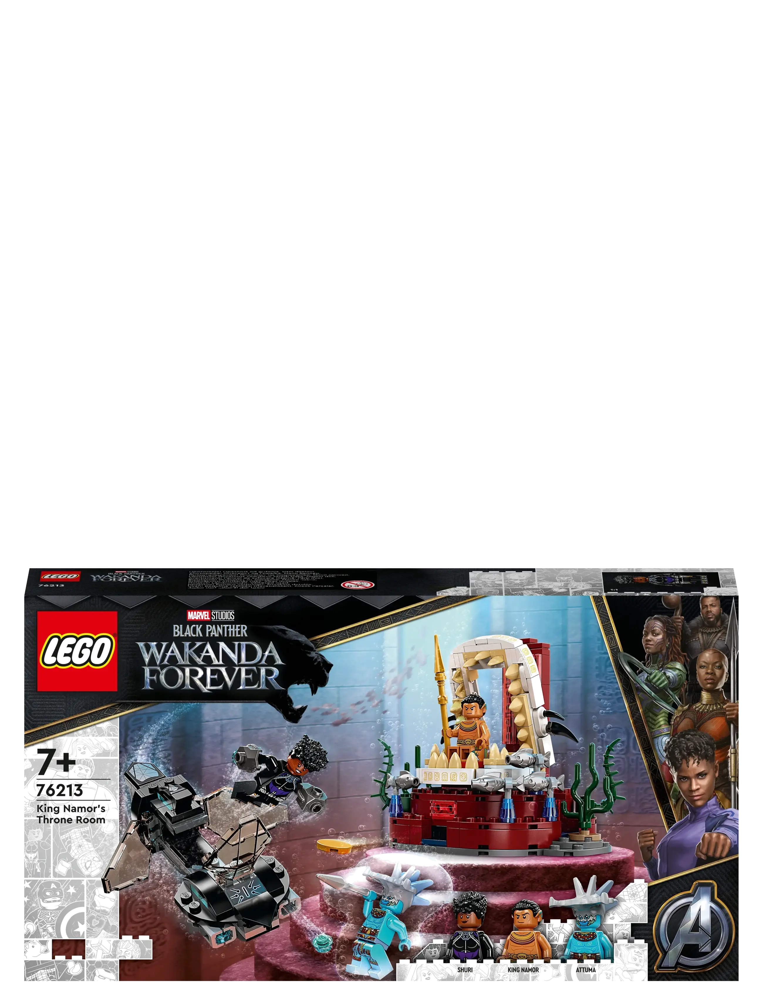 LEGO - Marvel King Namor’s Throne Room 76213 Building Kit - lego® super heroes - multicolor - 5