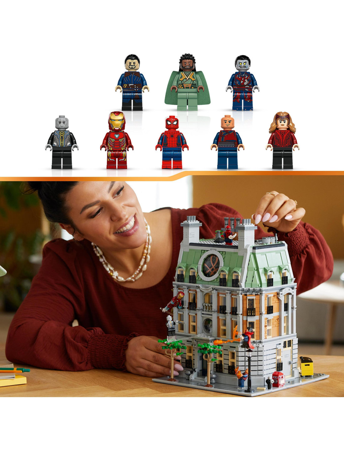 LEGO Marvel Sanctum Sanctorum 76218 Building Kit LEGO Super Heroes Boozt