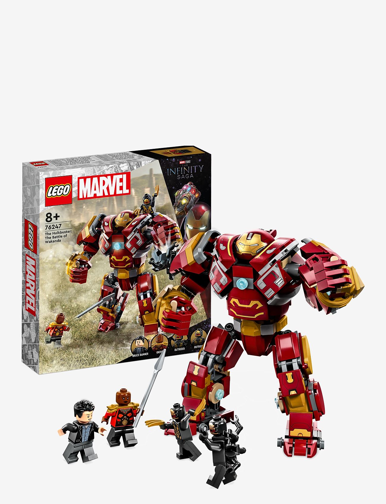 LEGO - The Hulkbuster: The Battle of Wakanda Set - lego® super heroes - multicolor - 1