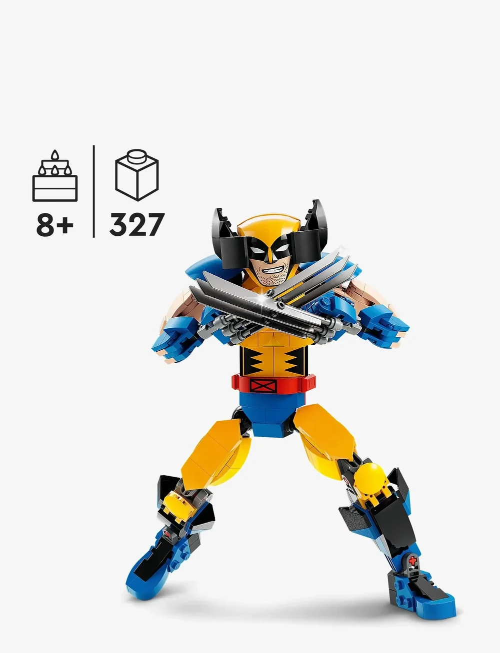 LEGO - Marvel Wolverine Construction Figure 76257 Building Toy Set - lego super heroes - multicolor - 1
