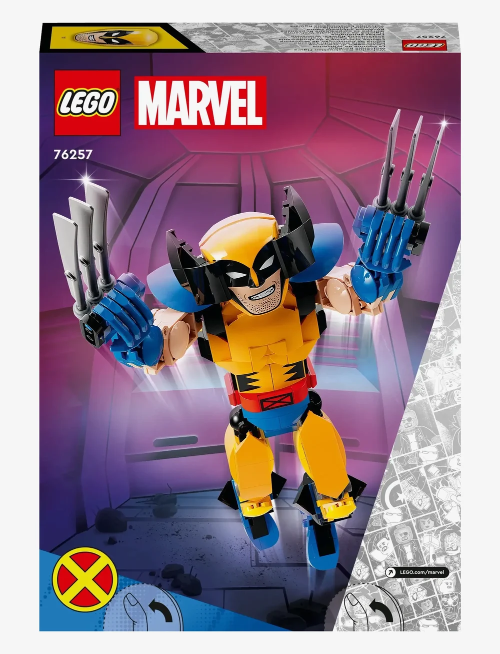 LEGO - Marvel Wolverine Construction Figure 76257 Building Toy Set - lego super heroes - multicolor - 4