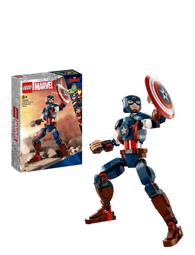 LEGO Marvel Captain America Construction Figure 76258 Building