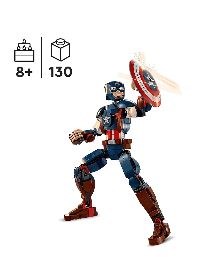 LEGO Marvel Captain America Construction Figure 76258 Building Toy