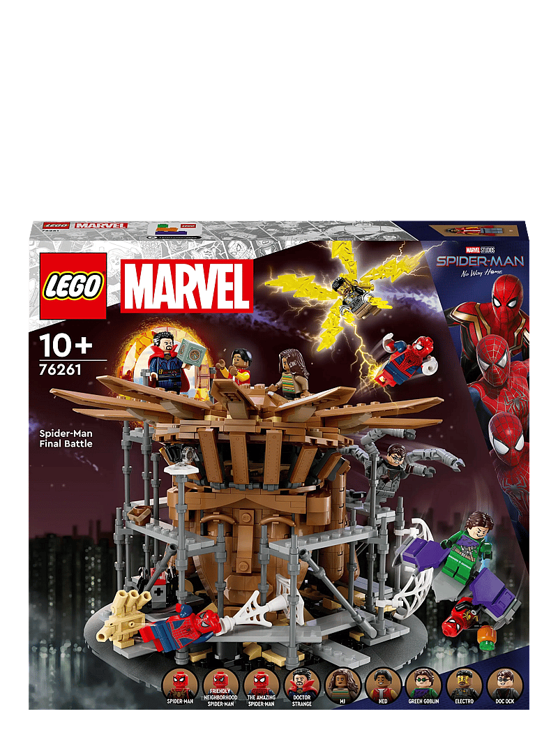 LEGO - Marvel Spider-Man Final Battle 76261 Building Toy Set - lego super heroes - multi - 3