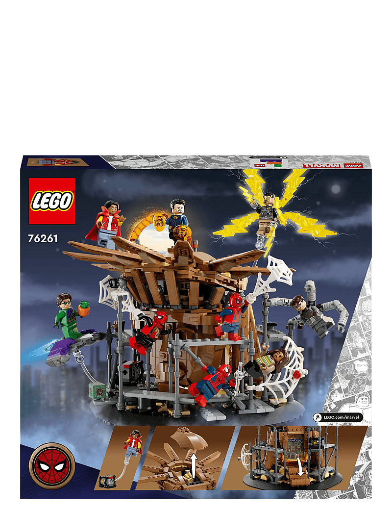 LEGO - Marvel Spider-Man Final Battle 76261 Building Toy Set - lego super heroes - multi - 4