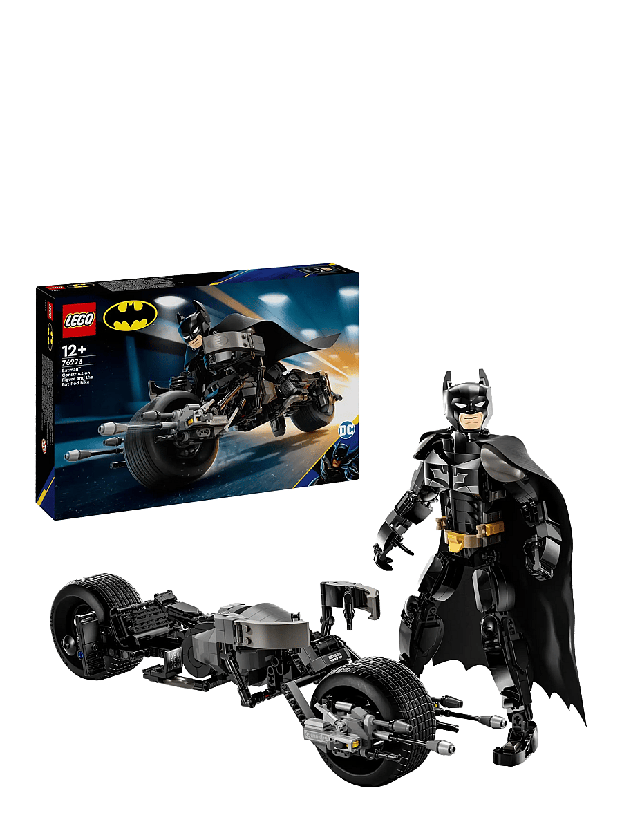 LEGO - DC Batman™: Batman Construction Figure & the Bat-Pod Bike 76273 - lego® super heroes - multi - 0