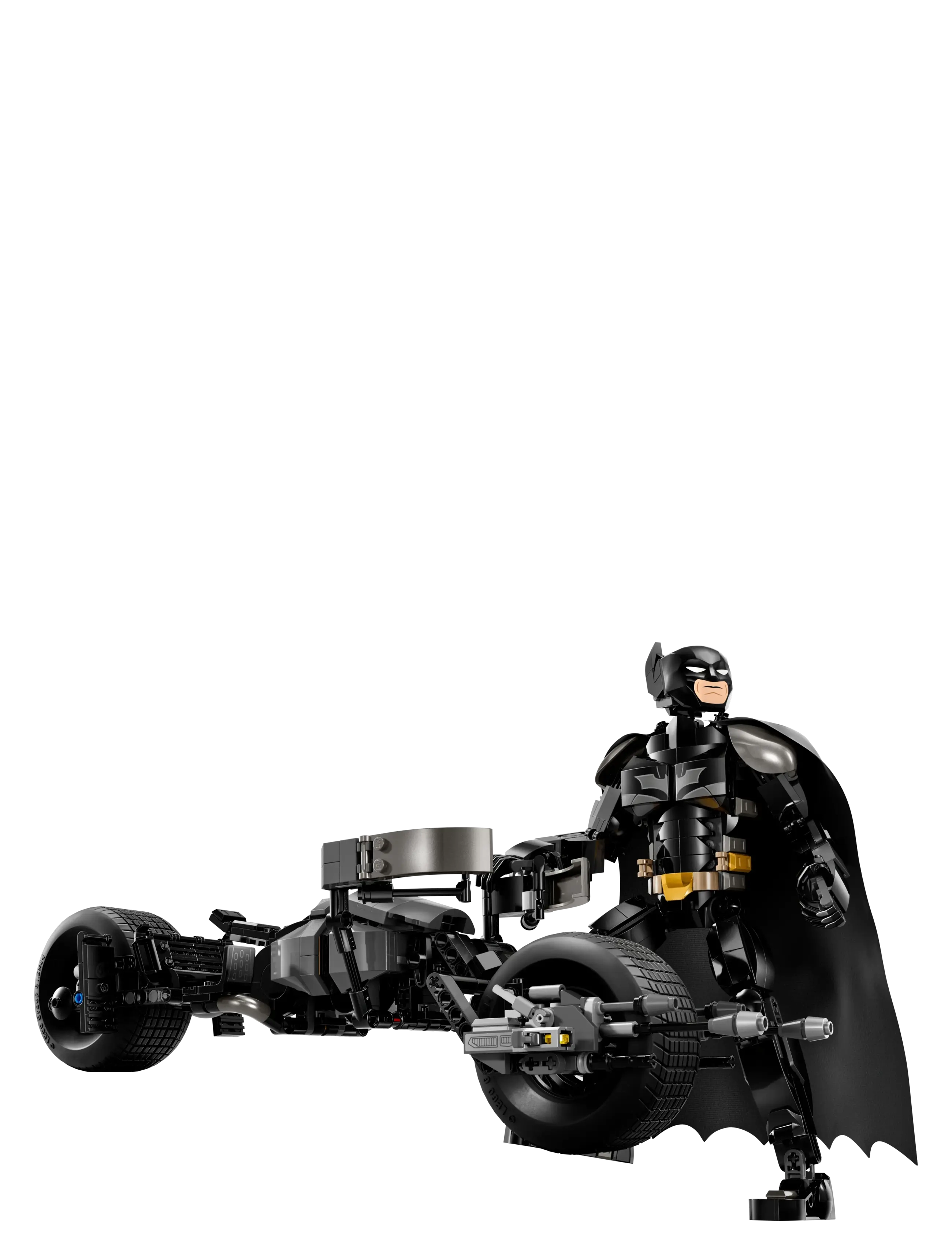 LEGO - DC Batman™: Batman Construction Figure & the Bat-Pod Bike 76273 - veiksmo figūrėlės - multi - 2