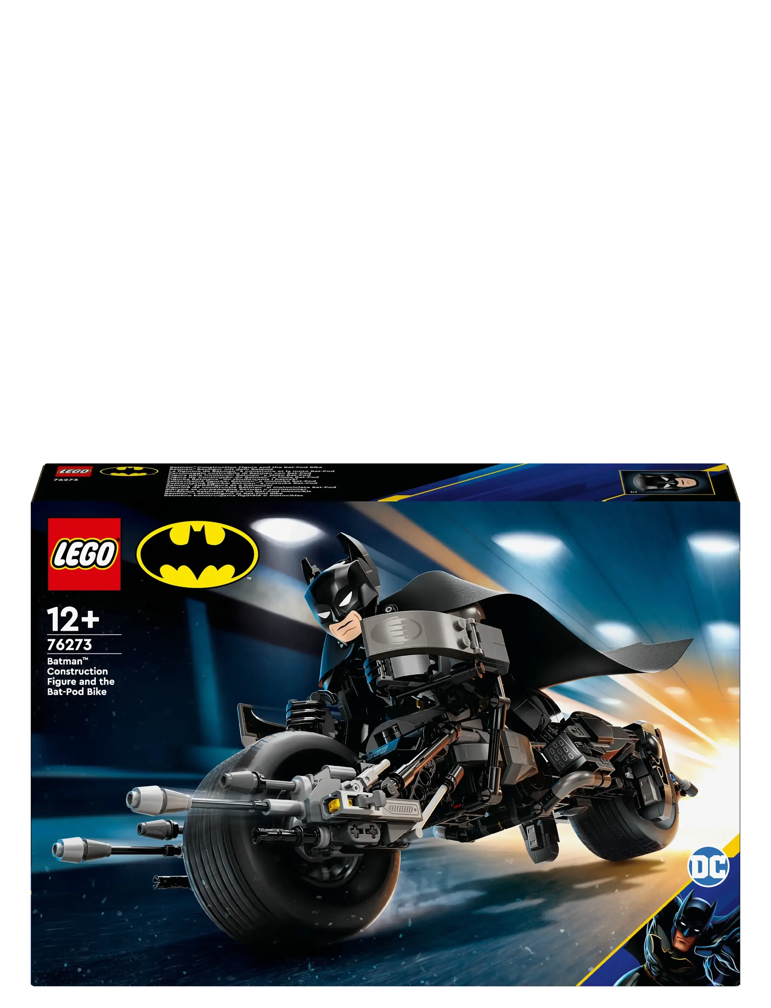 LEGO - DC Batman™: Batman Construction Figure & the Bat-Pod Bike 76273 - veiksmo figūrėlės - multi - 5