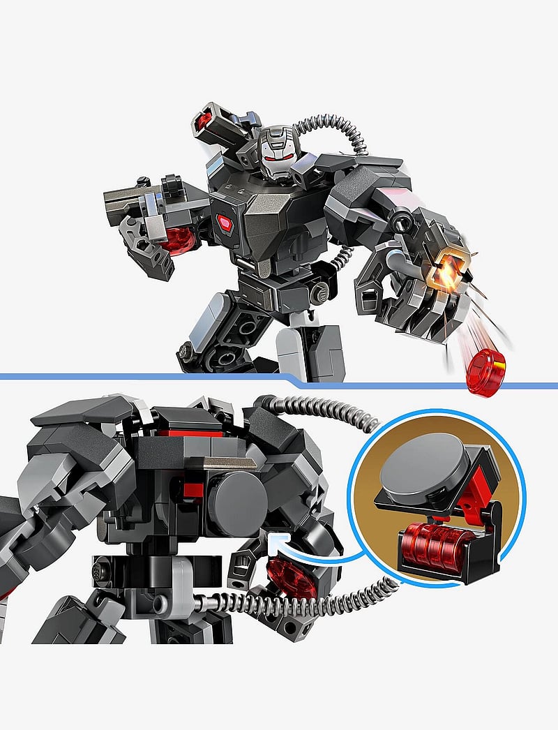 LEGO Marvel War Machine Mech Armour Building Toy 76277 (LGO76277