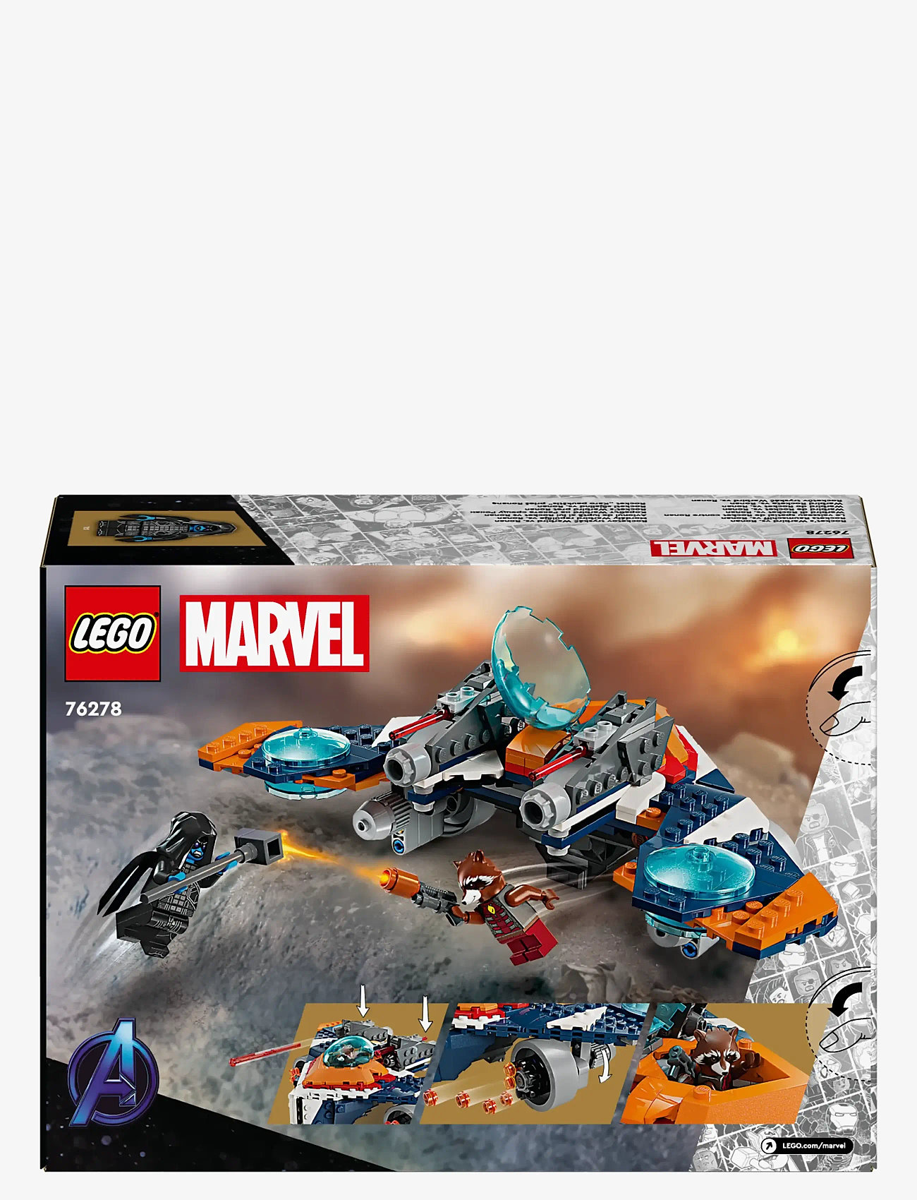 LEGO Marvel Rocket's Warbird Ronan Kit 76278 (LGO76278) LEGO