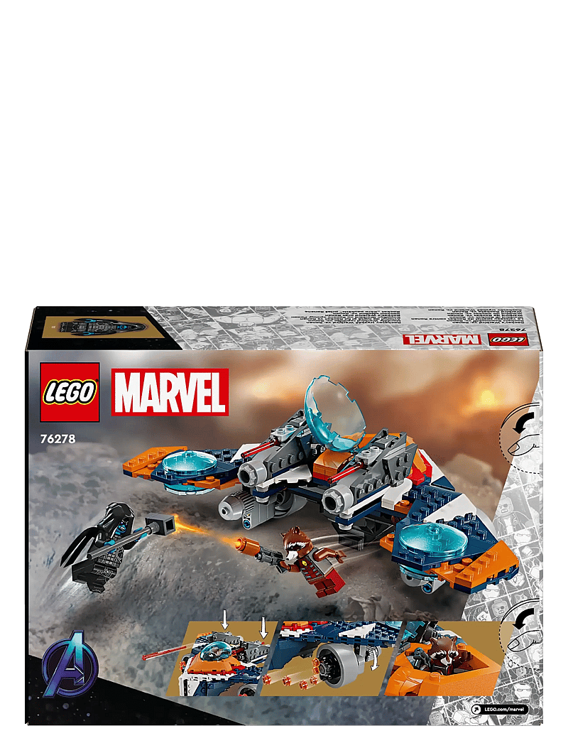 LEGO Marvel Rocket's Warbird Ronan Kit 76278 (LGO76278) LEGO