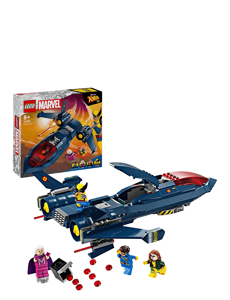 LEGO Marvel X-men X-jet Buildable Toy 76281 (LGO76281) LEGO
