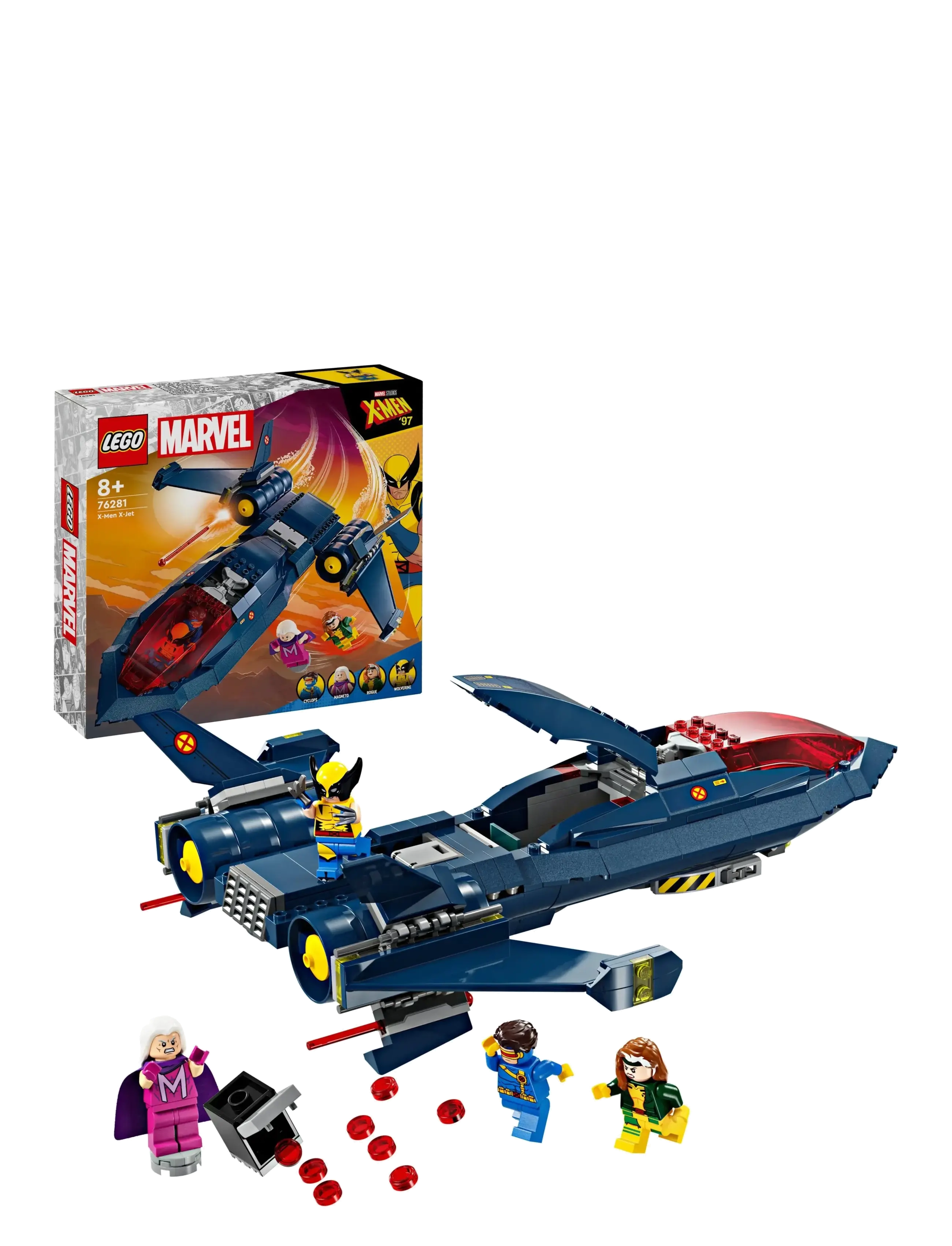 LEGO X-Mens X-jet 76281 - LEGO legetøj - MULTI / multi