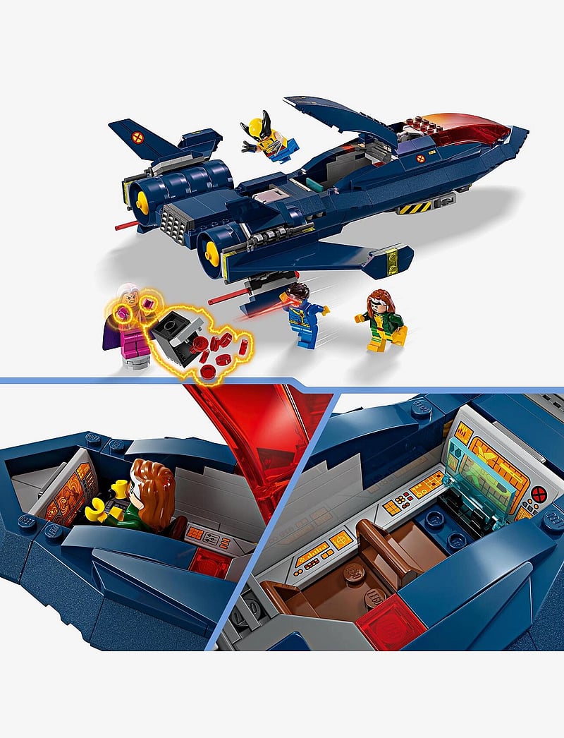 LEGO - Marvel X-Men X-Jet Buildable Toy 76281 - lego super heroes - multi - 3