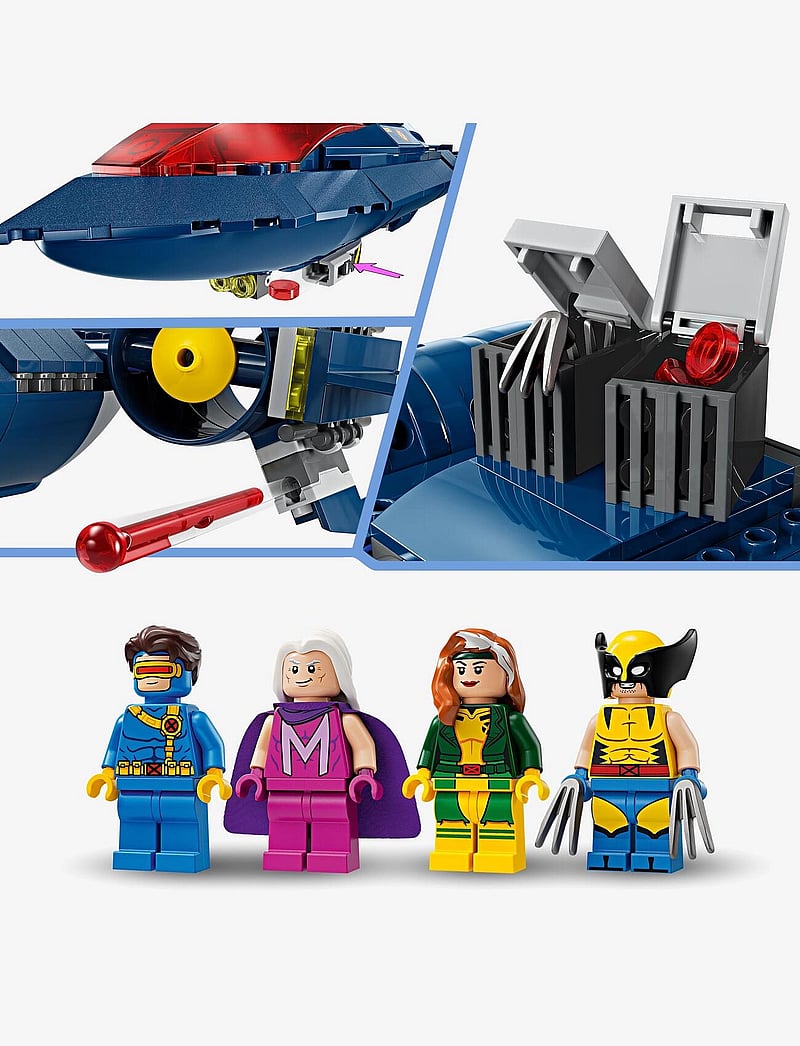 LEGO - Marvel X-Men X-Jet Buildable Toy 76281 - lego super heroes - multi - 4