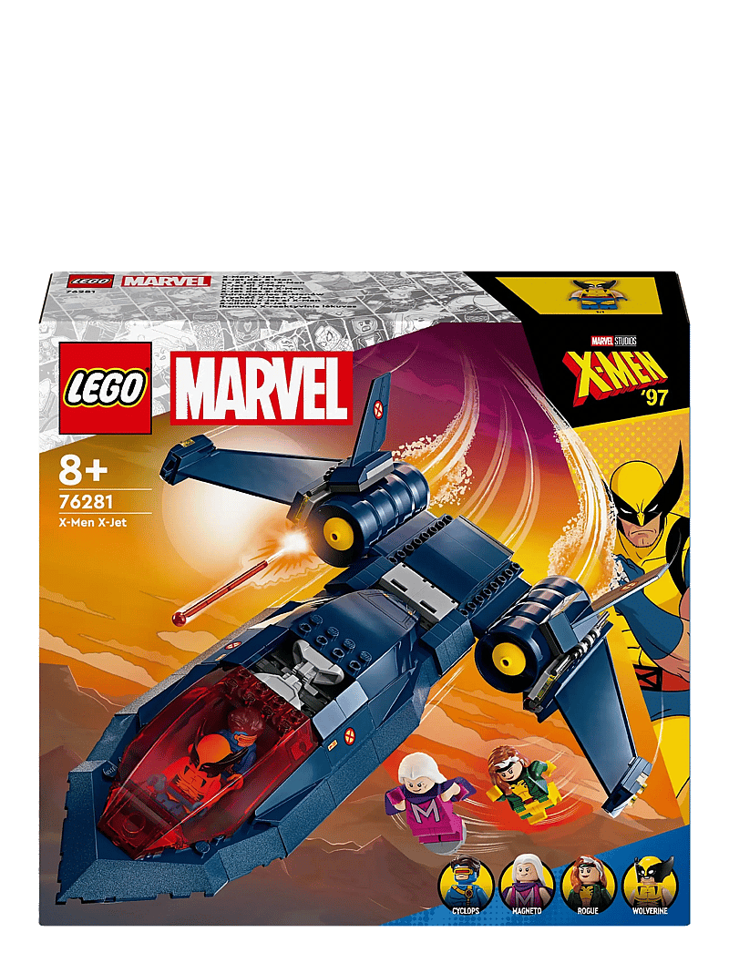 LEGO - Marvel X-Men X-Jet Buildable Toy 76281 - lego super heroes - multi - 5