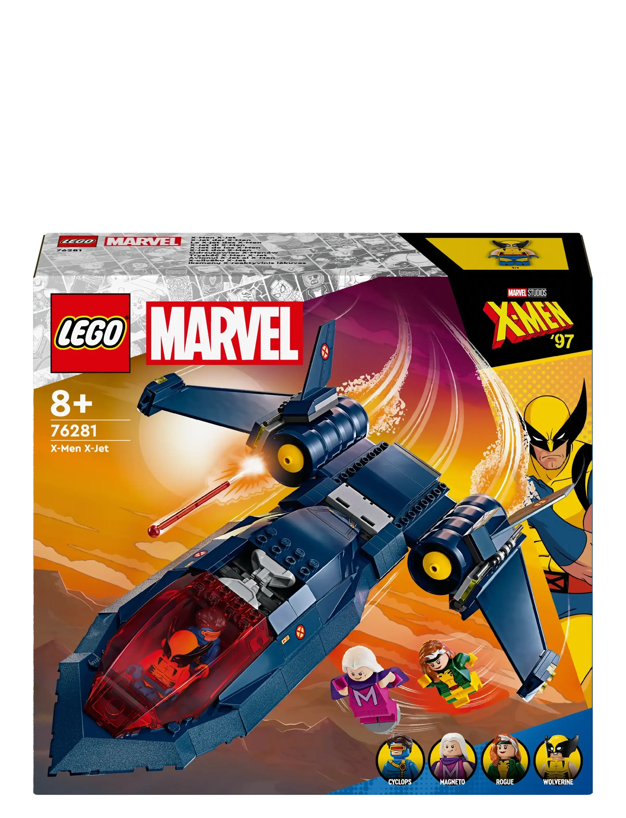 LEGO - Marvel X-Men X-Jet Buildable Toy 76281 - lego® super heroes - multi - 5