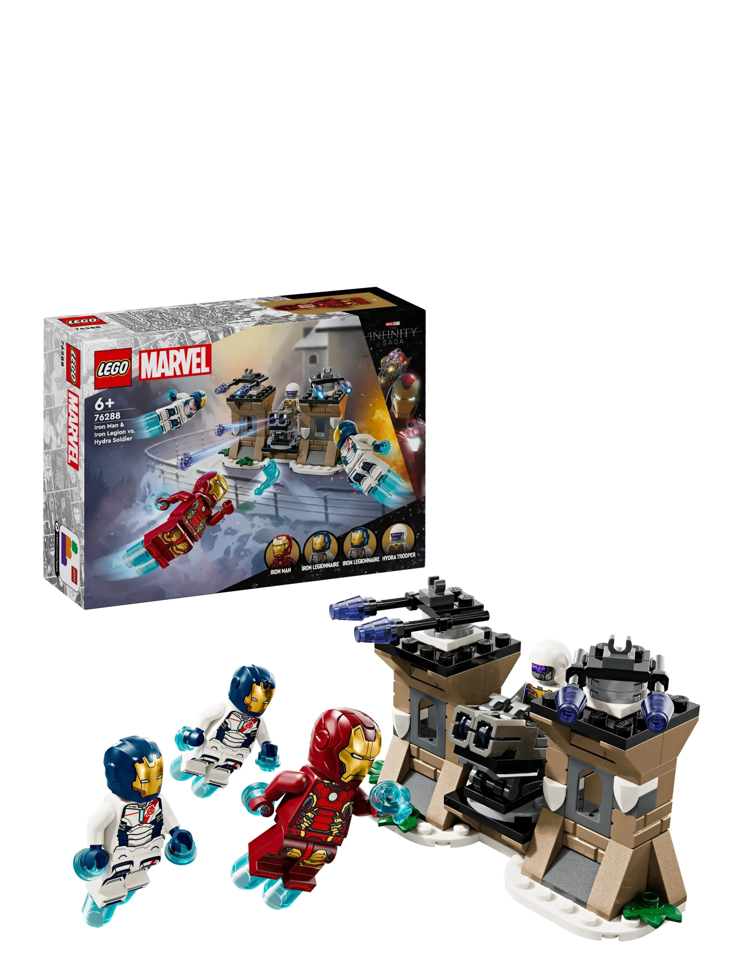 LEGO Marvel Iron Man & Iron Legion vs. Hydra Soldier 76288 - 4 for 3 - MULTI / multi