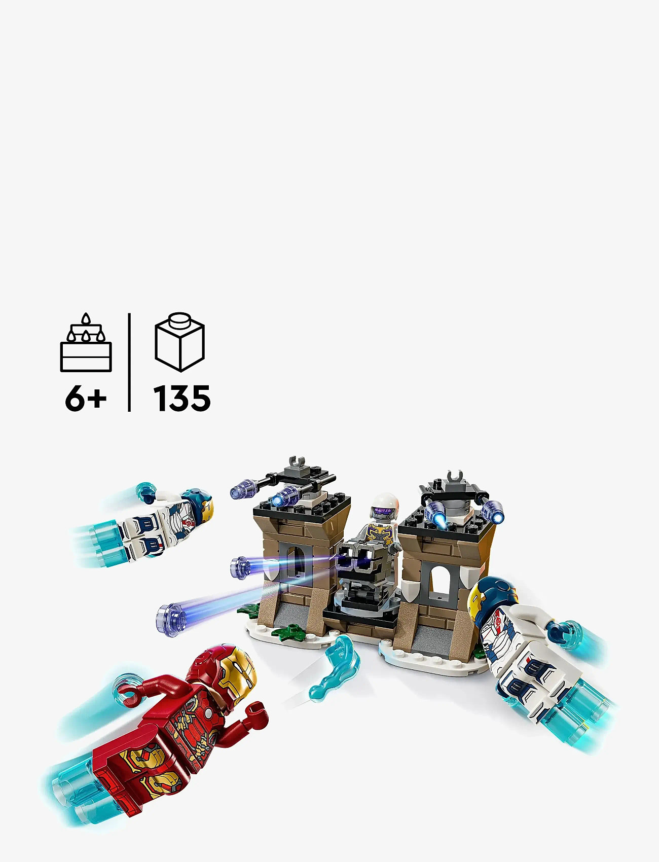 LEGO - Iron Man & Iron Legion mot Hydrasoldat 76288 - lego super heroes - multi - 1