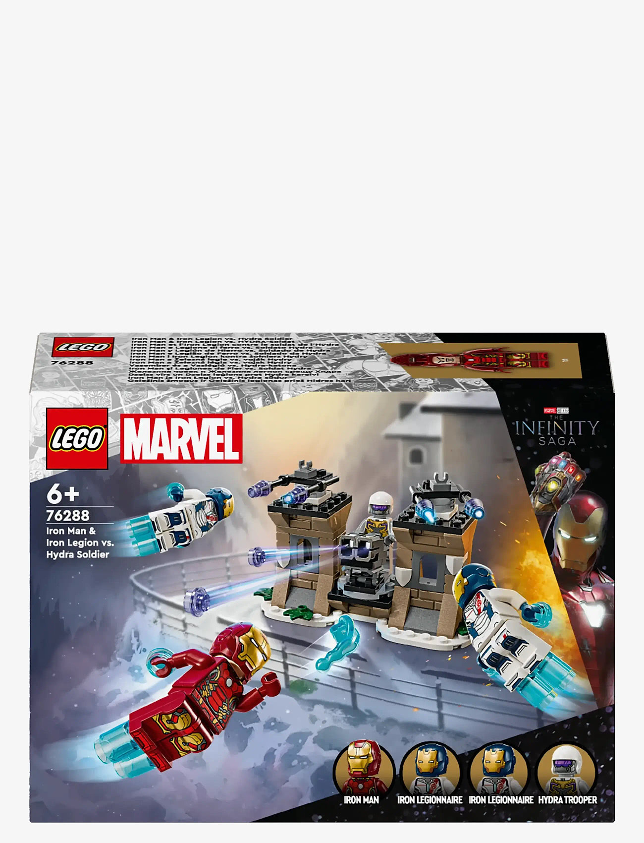 LEGO - Iron Man & Iron Legion mot Hydrasoldat 76288 - lego super heroes - multi - 5