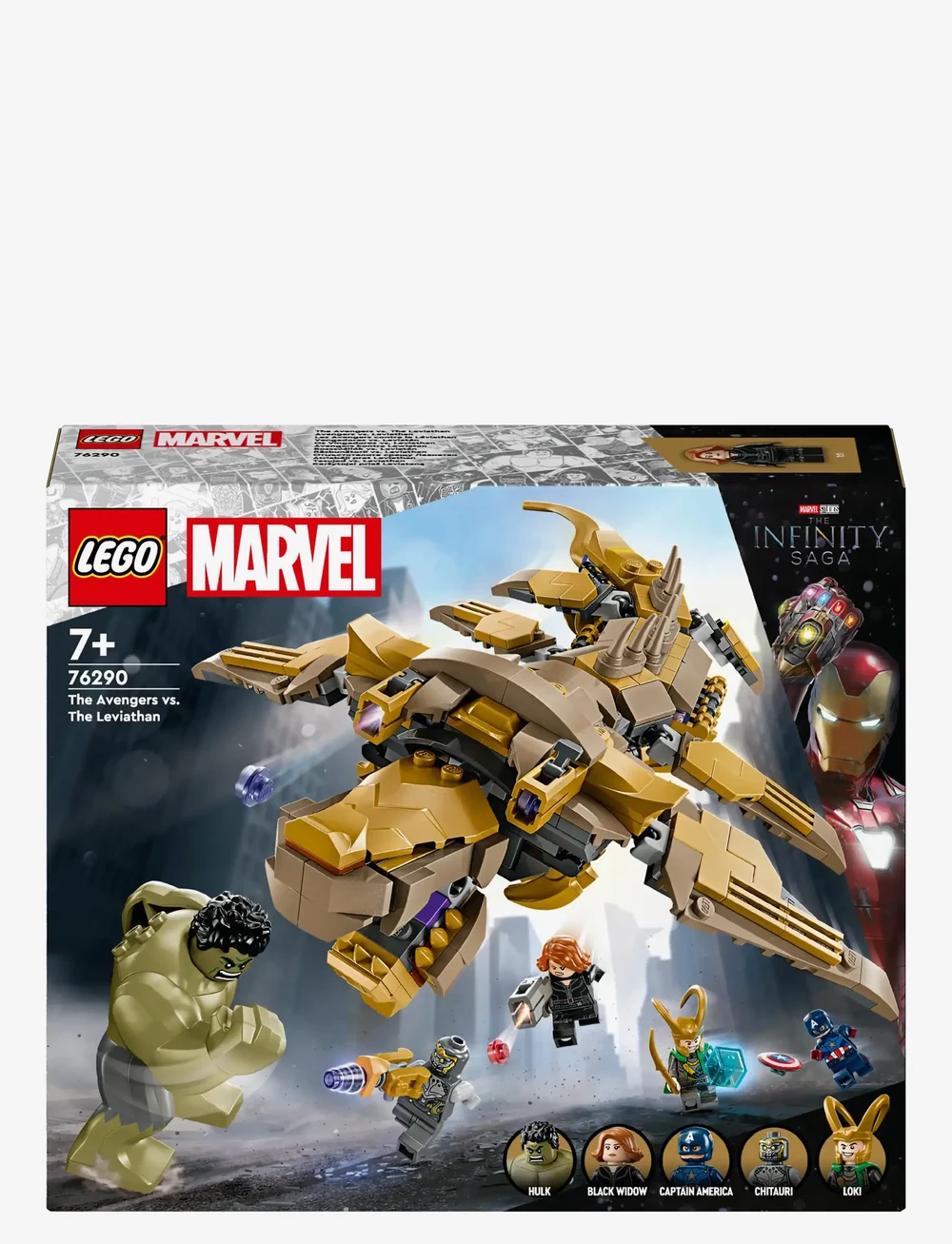 LEGO - Marvel The Avengers vs. The Leviathan Playset 76290 - lego super heroes - multi - 5