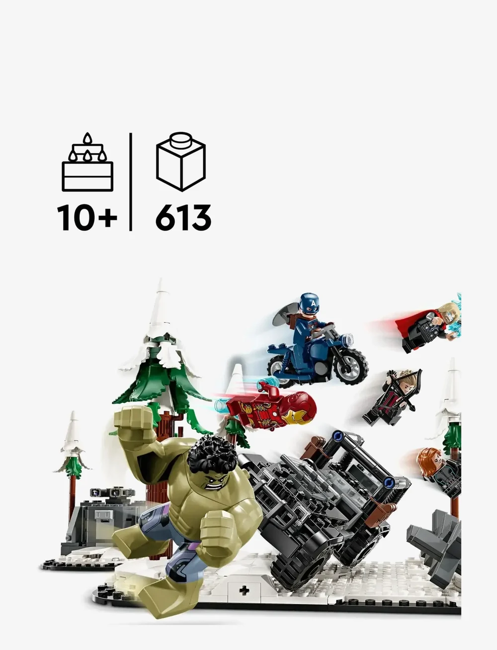 LEGO Marvel The Avengers Assemble Age Of Ultron 76291 LEGO Super Heroes Boozt