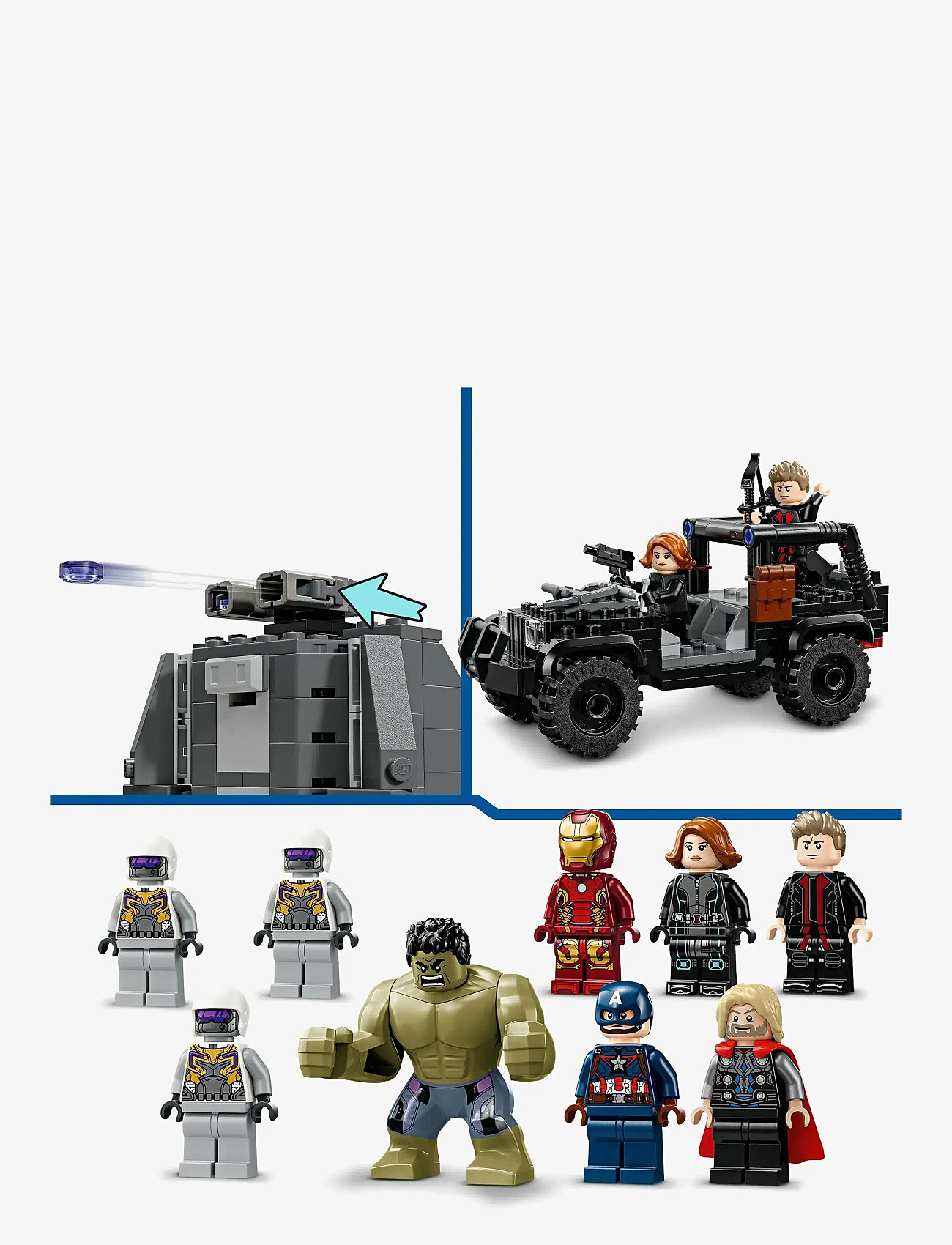 LEGO - Marvel The Avengers Assemble: Age of Ultron 76291 - lego® super heroes - multi - 4