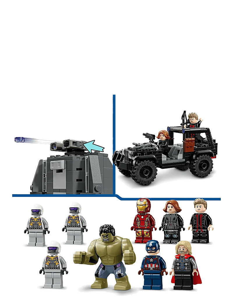 LEGO - Marvel The Avengers Assemble: Age of Ultron 76291 - lego® super heroes - multi - 4