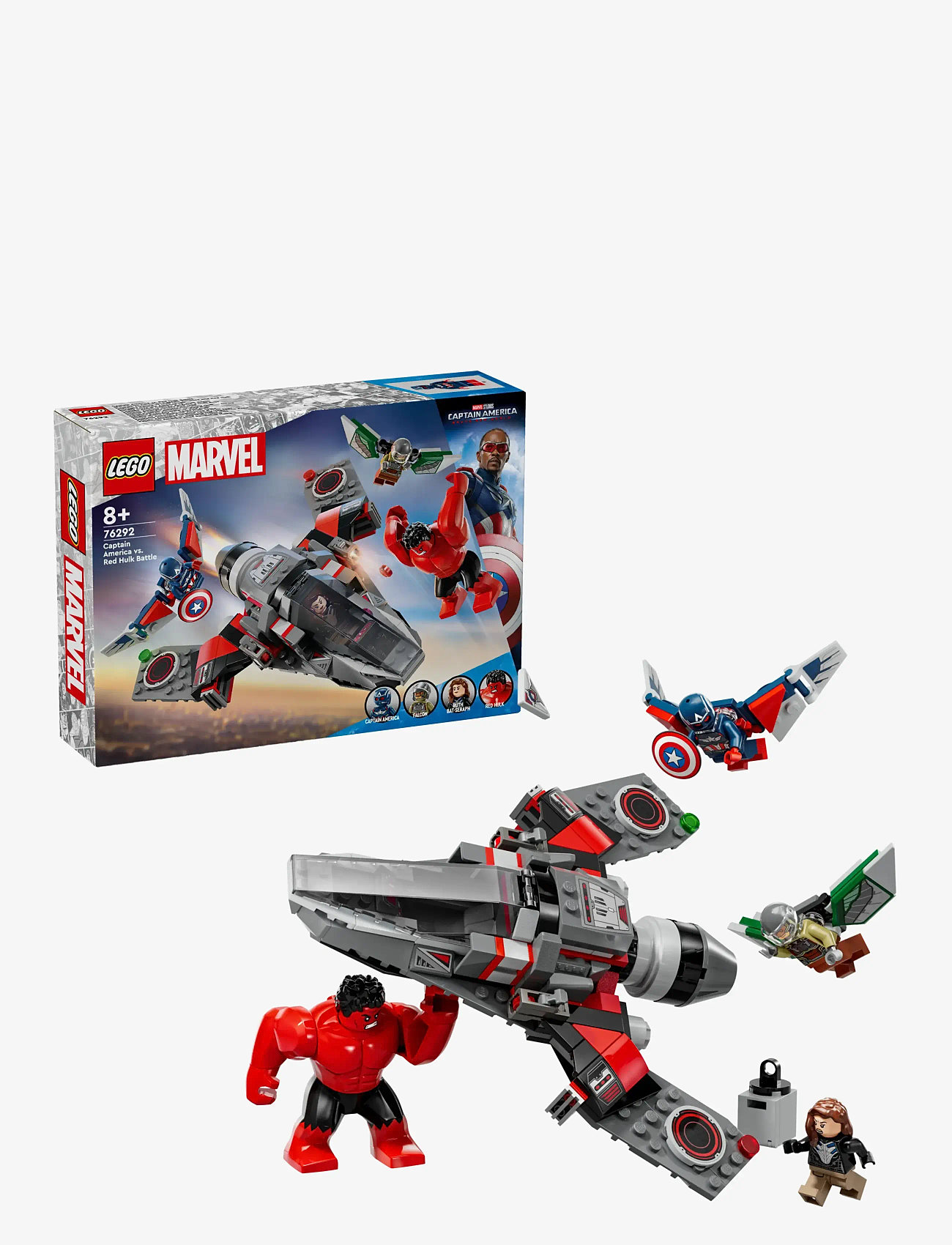 LEGO Marvel Captain America Vs. Red Hulk Battle 76292 (LGO76292