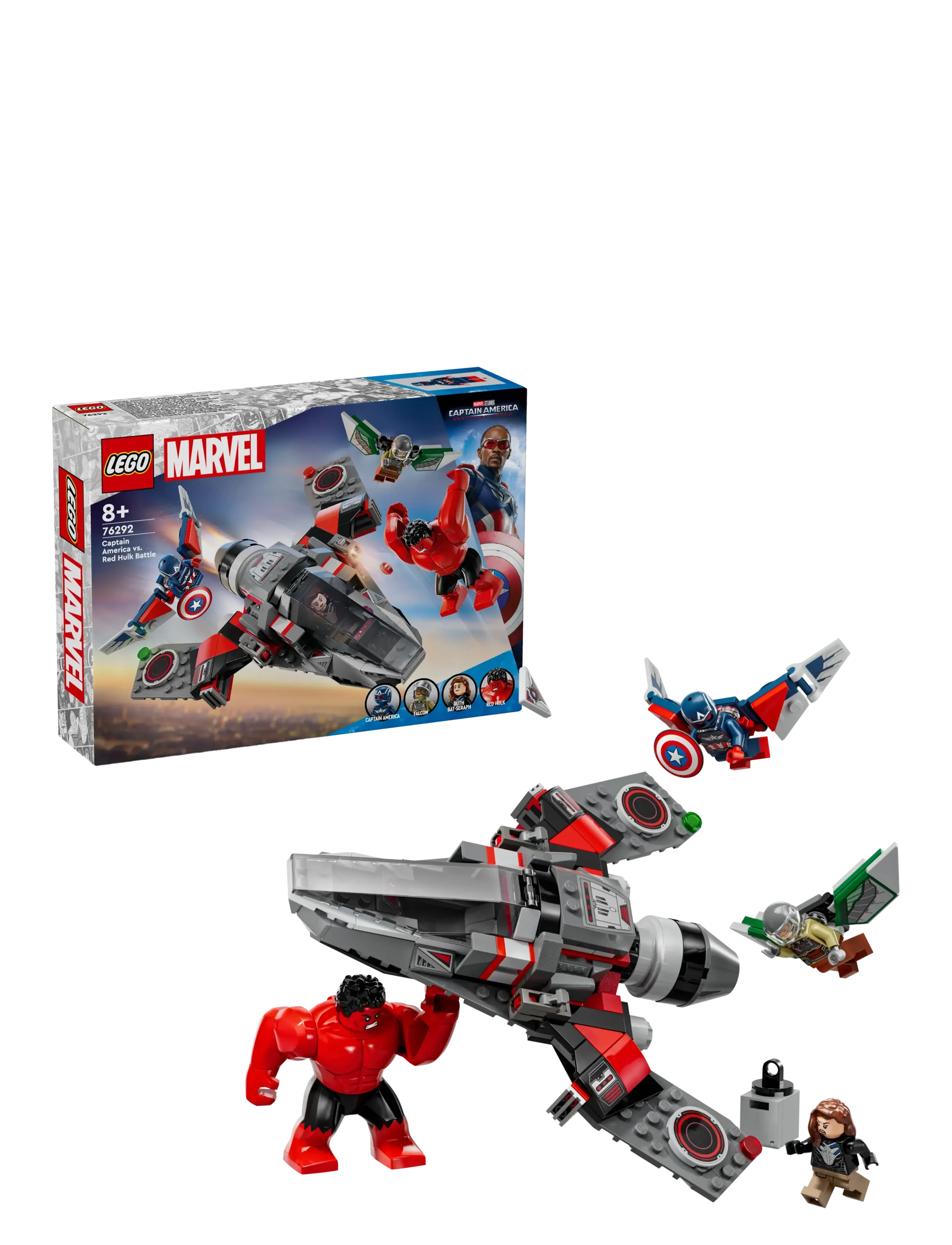 Captain America mod Red Hulk 76292 - MULTI