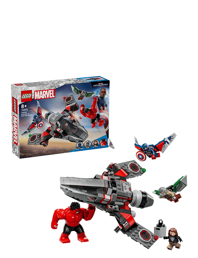 LEGO Marvel Captain America Red Hulk Battle 76292