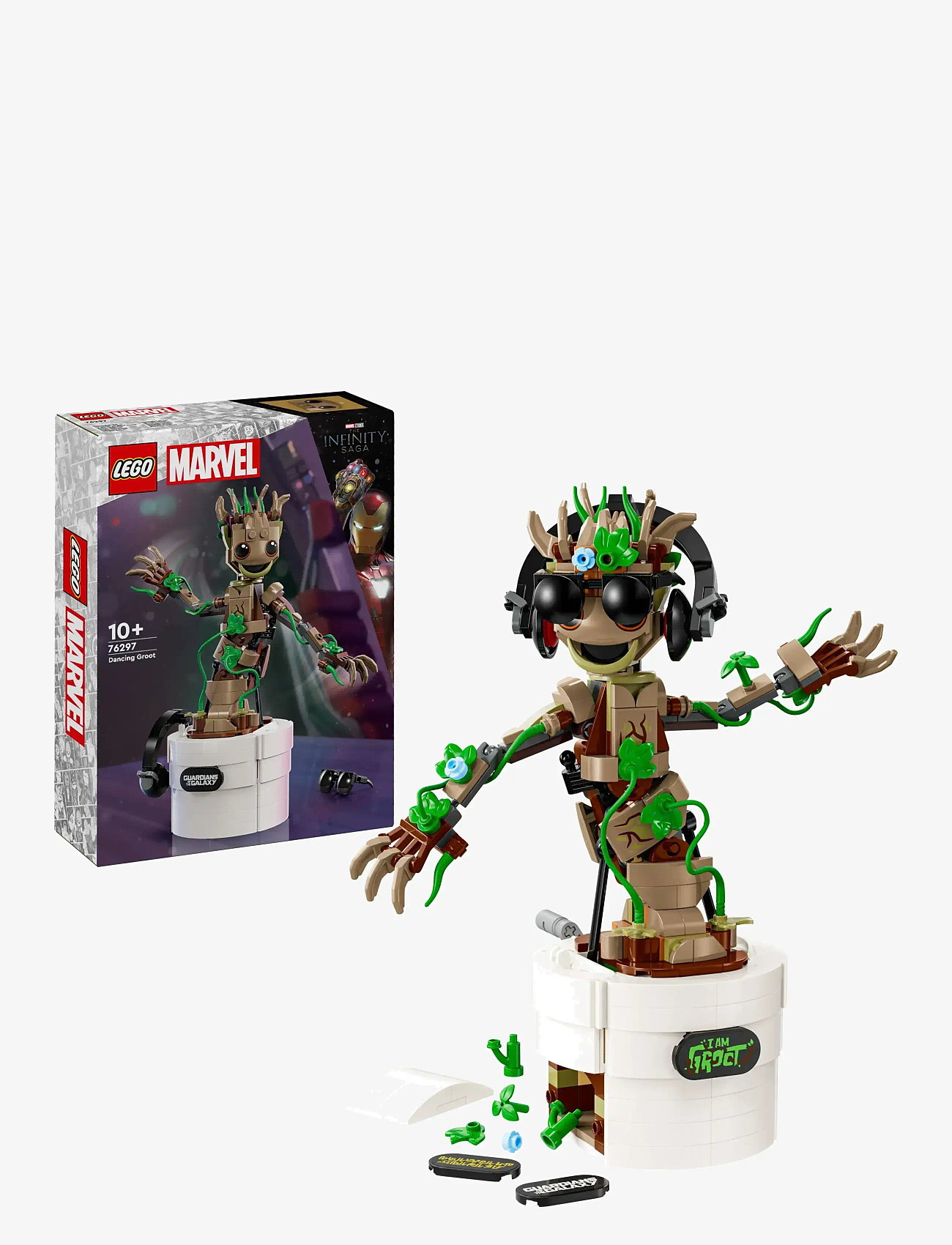 LEGO - Marvel Dancing Groot Buildable Animated Toy 76297 - multi - 0