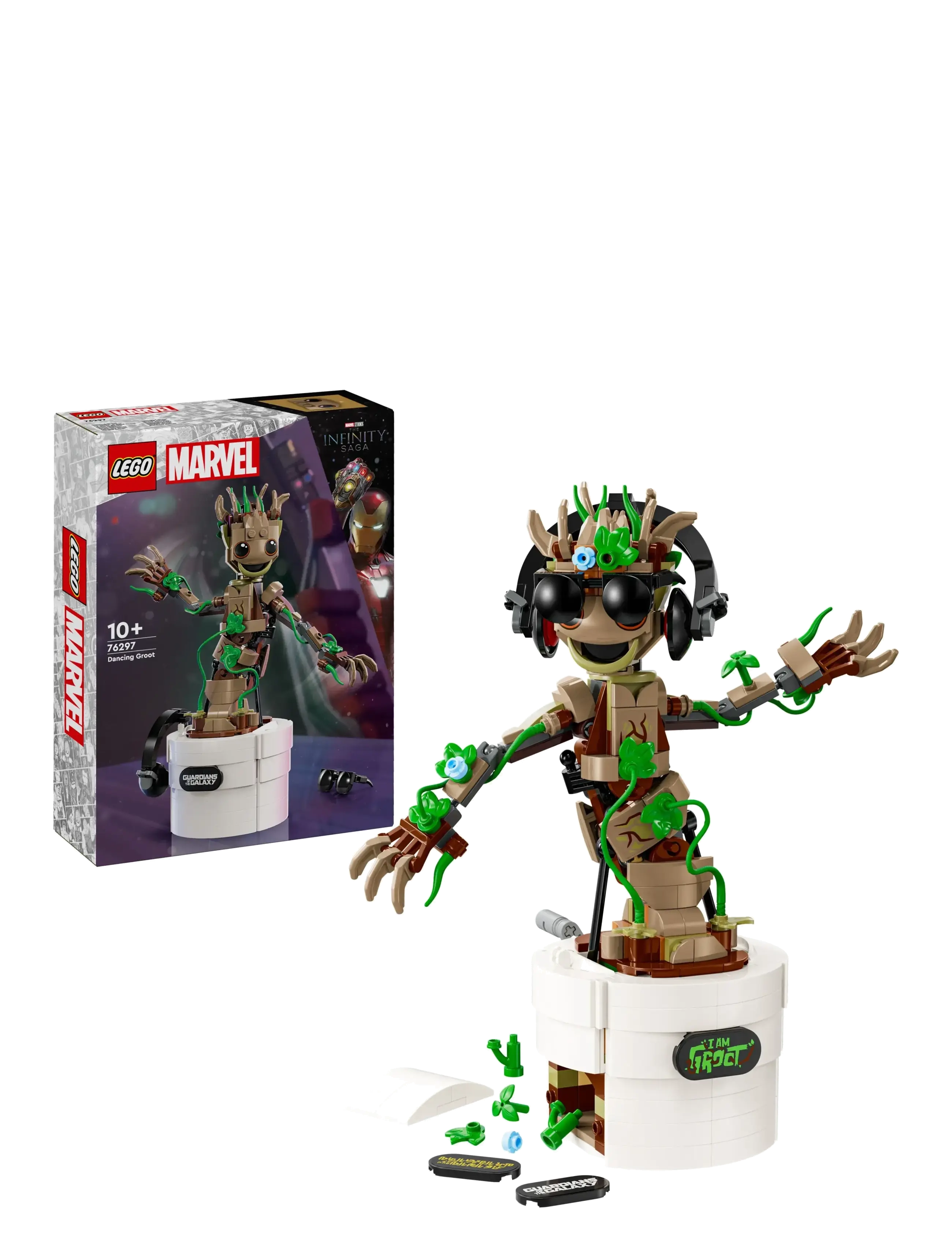 LEGO - Marvel Dancing Groot Buildable Animated Toy 76297 - lego® super heroes - multi - 0