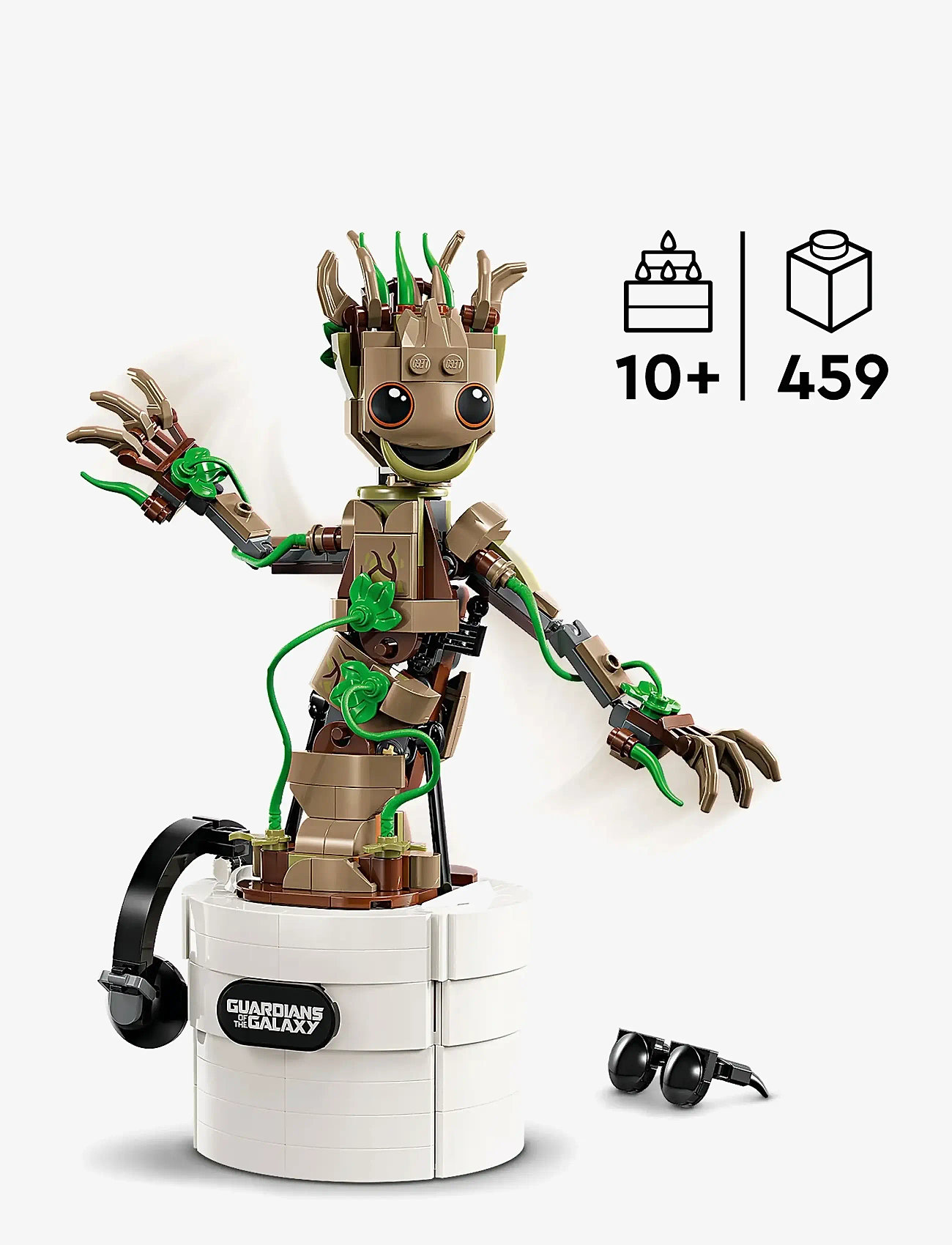 LEGO - Marvel Dancing Groot Buildable Animated Toy 76297 - multi - 1