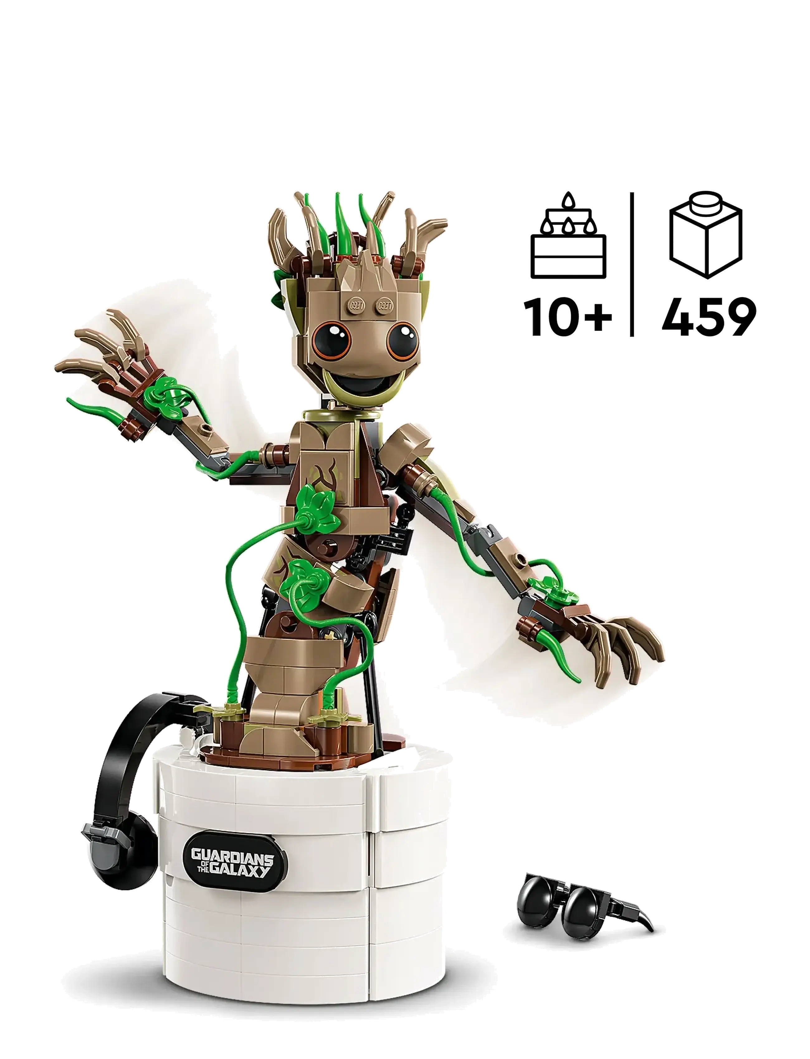 LEGO - Marvel Dancing Groot Buildable Animated Toy 76297 - lego® super heroes - multi - 1