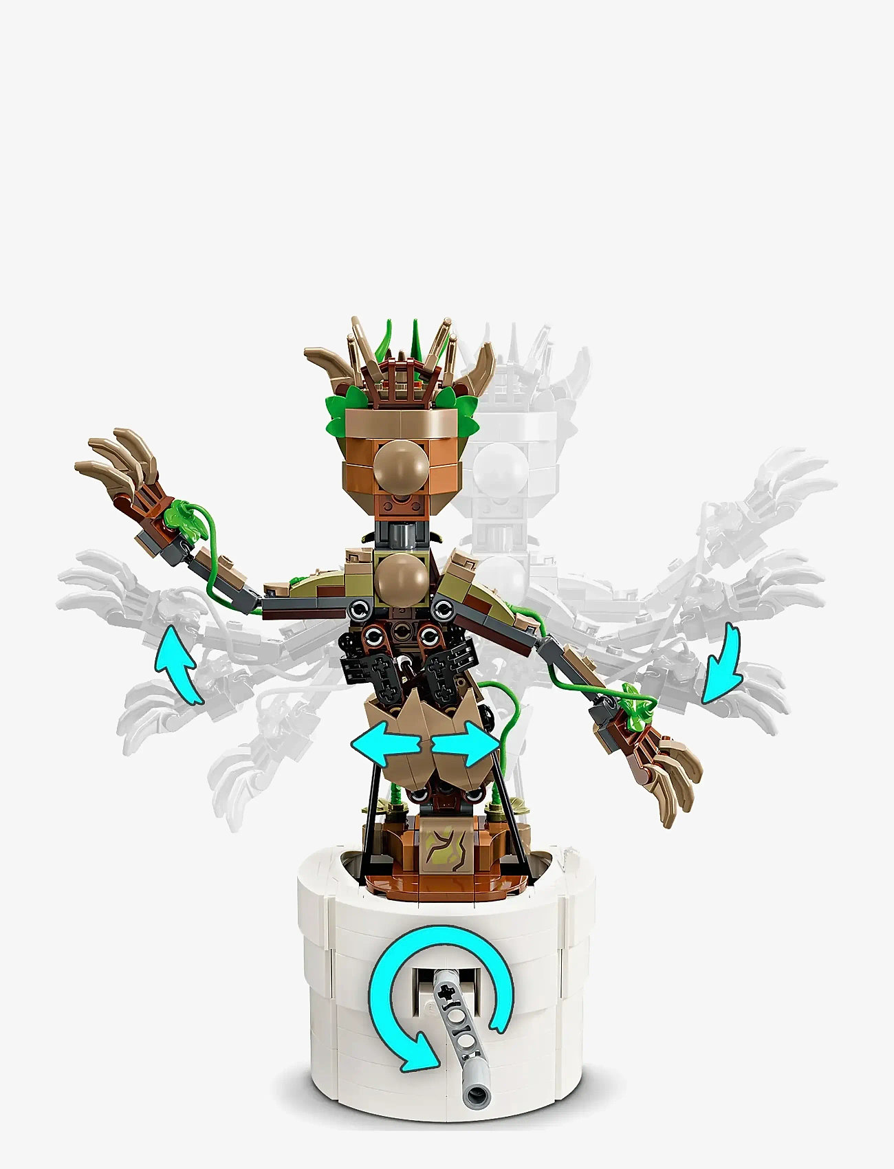 LEGO - Marvel Dancing Groot Buildable Animated Toy 76297 - multi - 2