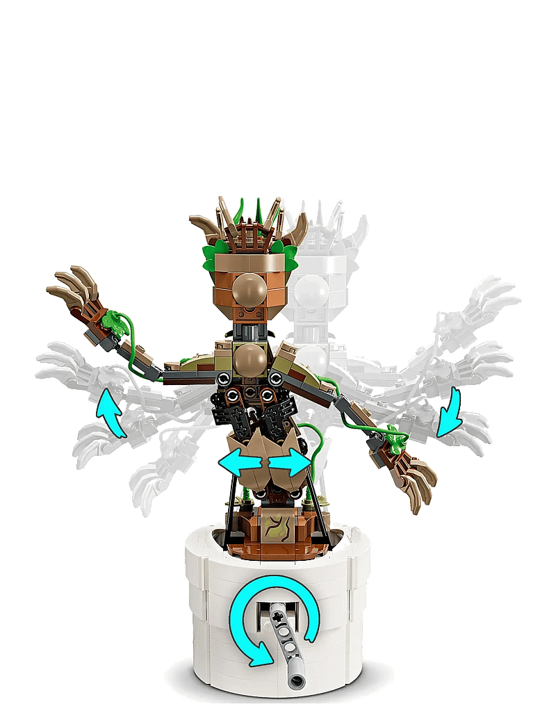 LEGO - Marvel Dancing Groot Buildable Animated Toy 76297 - lego® super heroes - multi - 2