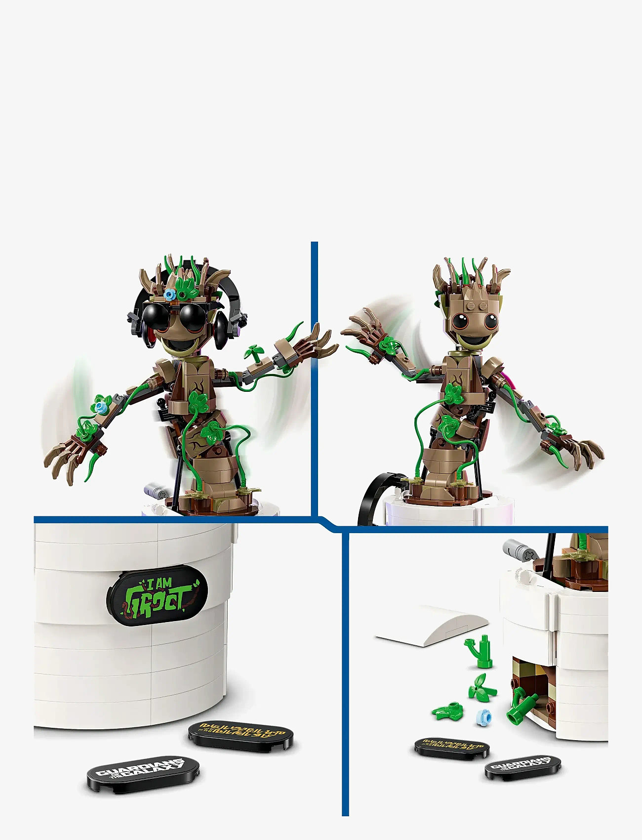 LEGO - Marvel Dancing Groot Buildable Animated Toy 76297 - multi - 3